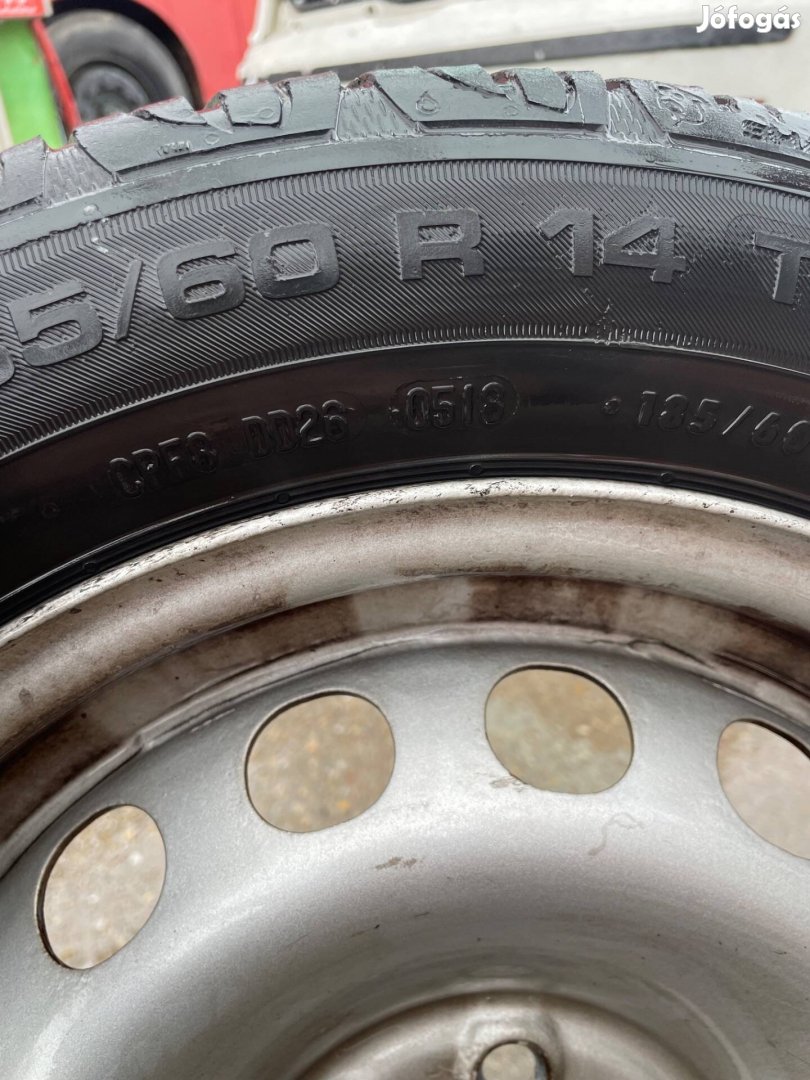 185/60 R14 Uniroyal Rainexpert 3 nyári gumik + felni