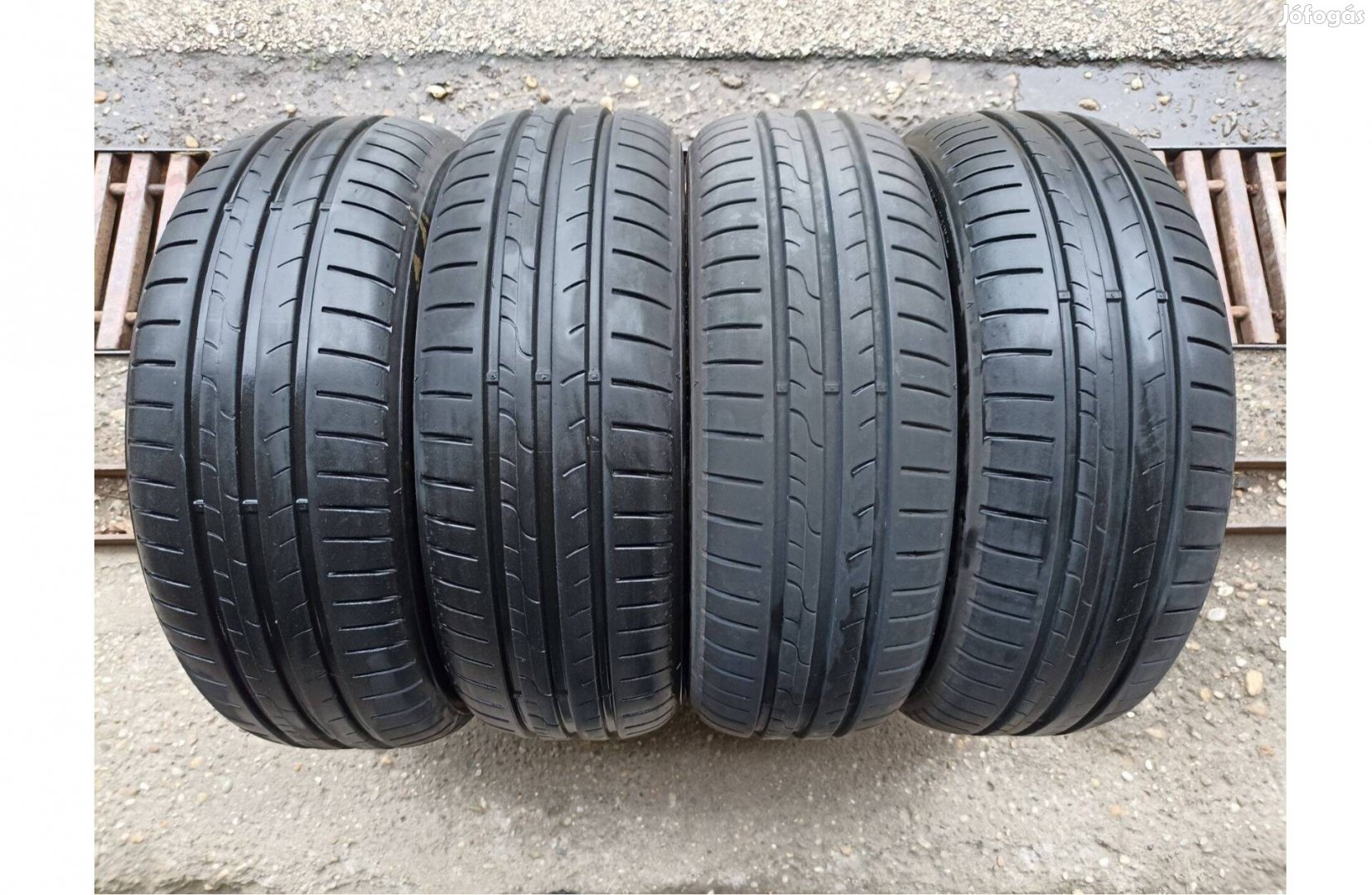 185/60 R14" Dunlop használt nyári garnitúra