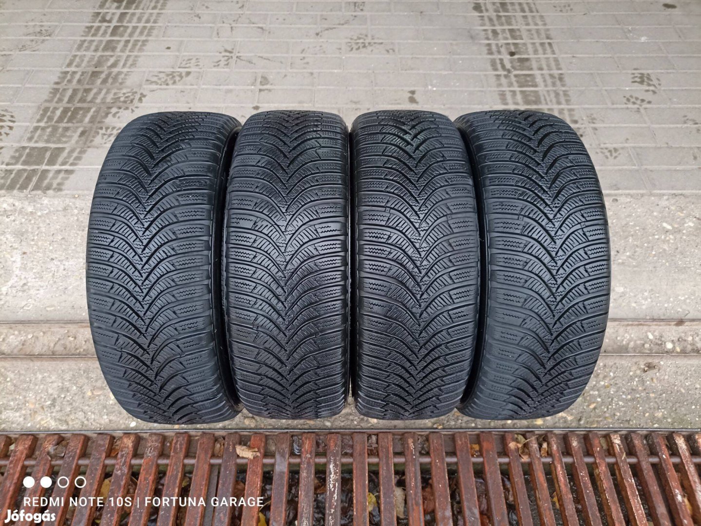 185/60 R14" Hankook használt téli garnitúra