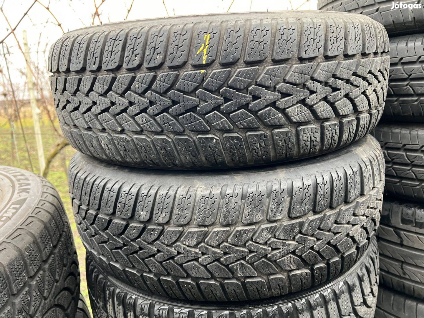 185/60 R14 dunlop 2db téli gumi