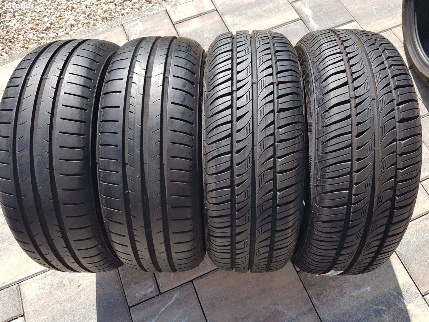 185/60 R14 nyári gumi 2db Dunlop 2db Semperit DOT2017,2015