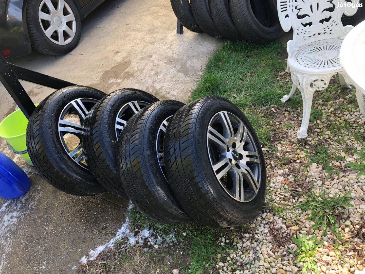 185/60 R15 Barum Brillantis nyári kerekek MAK alufelniken!