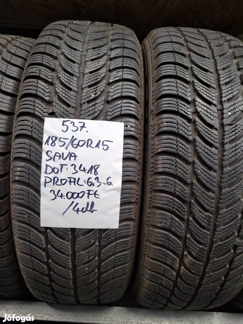 185/60 R15 Sava téli gumik