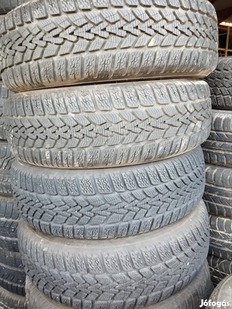 185/60 R15 Téli gumi Dunlop Németországból 7 mm-es