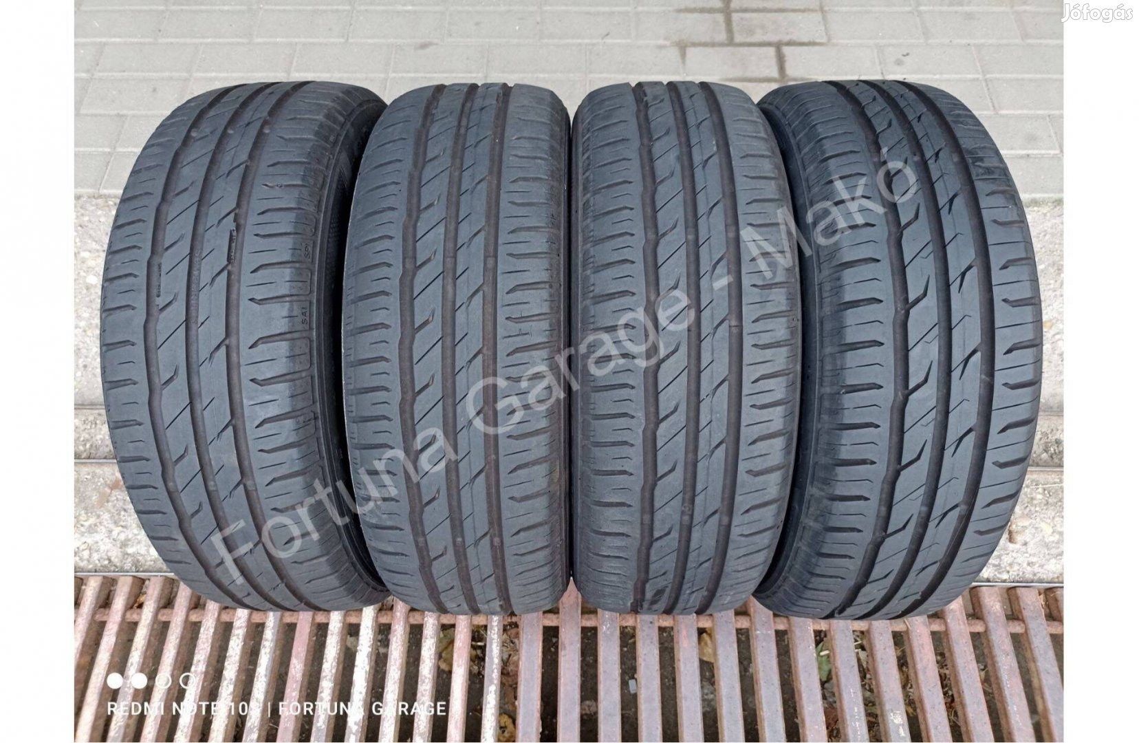 185/60 R15" Semperit használt nyári garnitúra