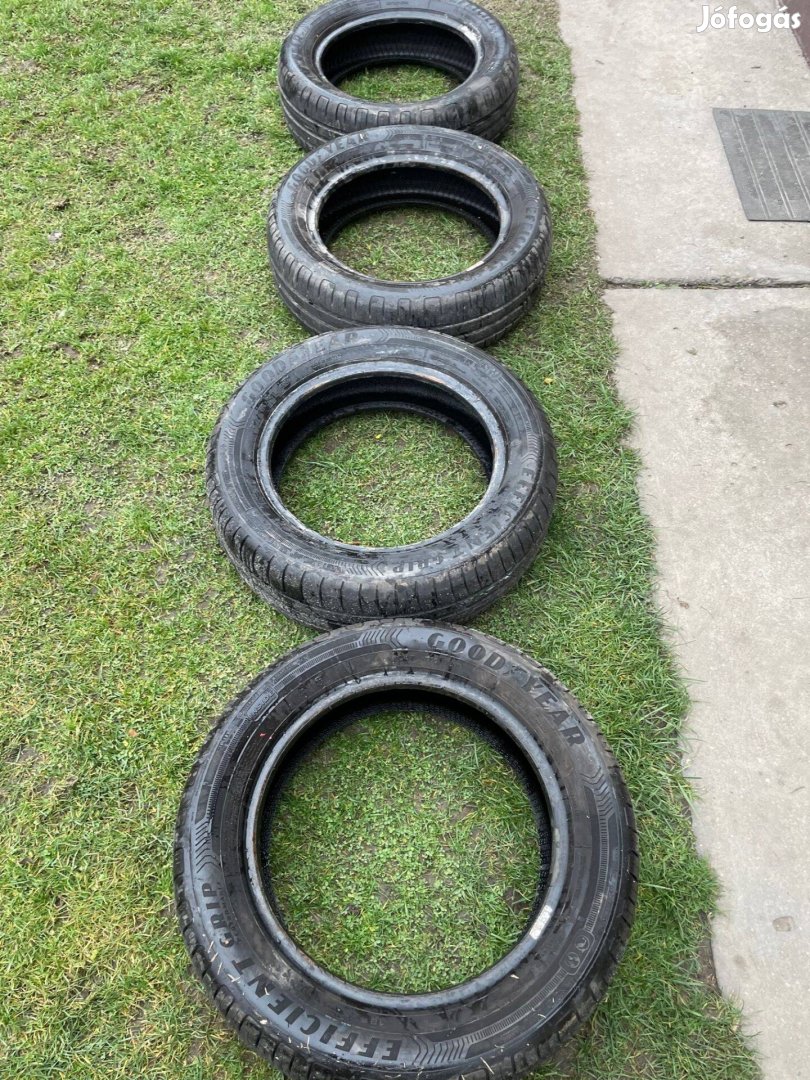 185/60 R15 jó nyári gumik szettben akciós áron vihetők