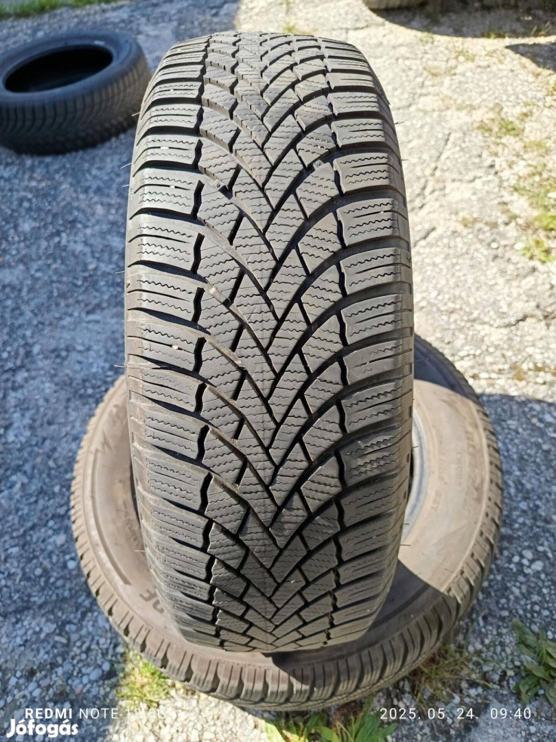 185/60 r15 1éves 80%os 2db Bridgestone téli gumi eladó