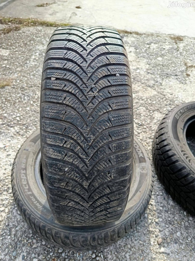 185/60 r15 4éves 80%os 2db Hankook téli gumi eladó