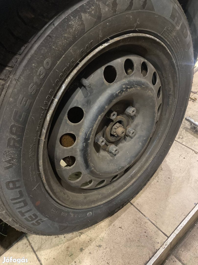 185/60r15 Opel pl Combo 4 új gumi felni re szerelve!