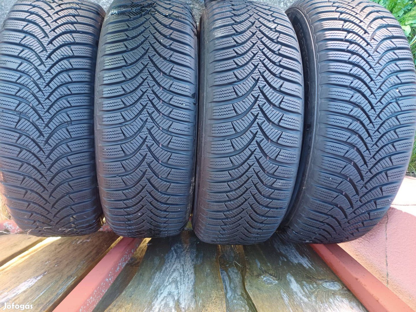 185/60r15 újszerű Hankook téli garnitúra