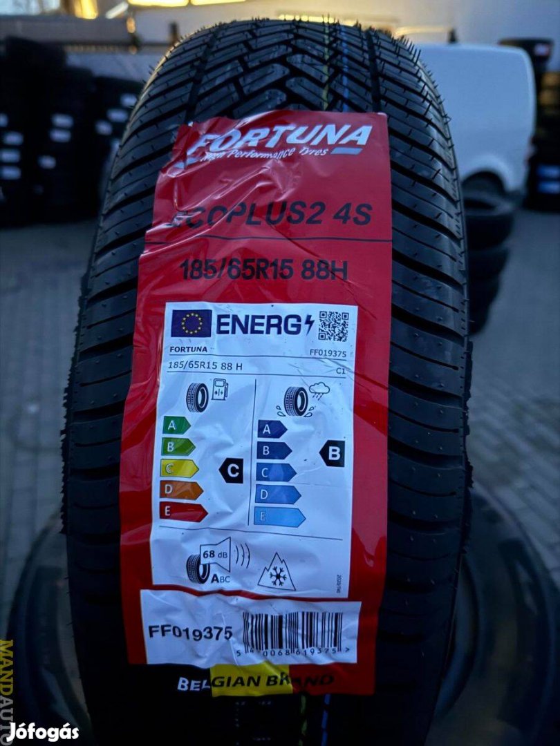 185/65R15 Fortuna Ecoplus2 4Season,Új négy évszakos gumi