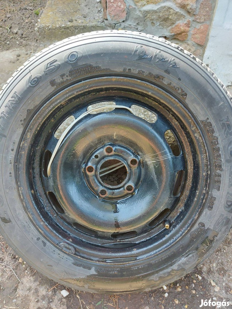 185/65R15 Saab Opel Volvo acél lemez felni szett 14eFt Eger