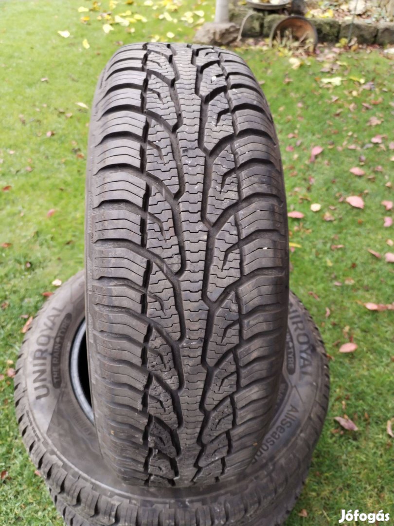 185 65 15 négyévszakos uniroyal autógumi garnitúra újszerű állapot