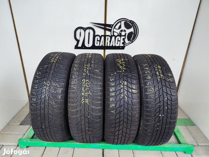 185/65 R15 Bridgestone 4db Téligumi Gumi 90Garage #1589