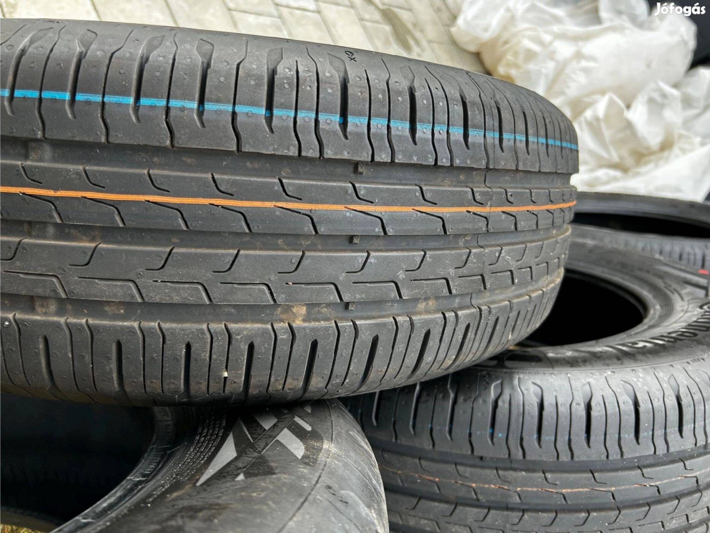185/65 R15 Continental Ecocontact 6 nyári gumi új 2db