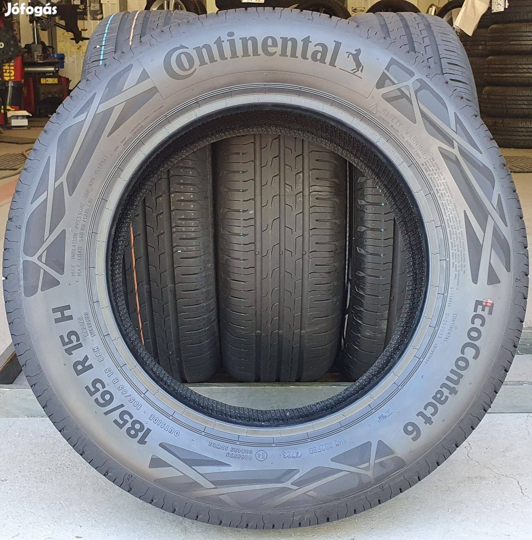 185/65 R15 Continental Ecocontact Új/demó nyári gumi 4db 2023