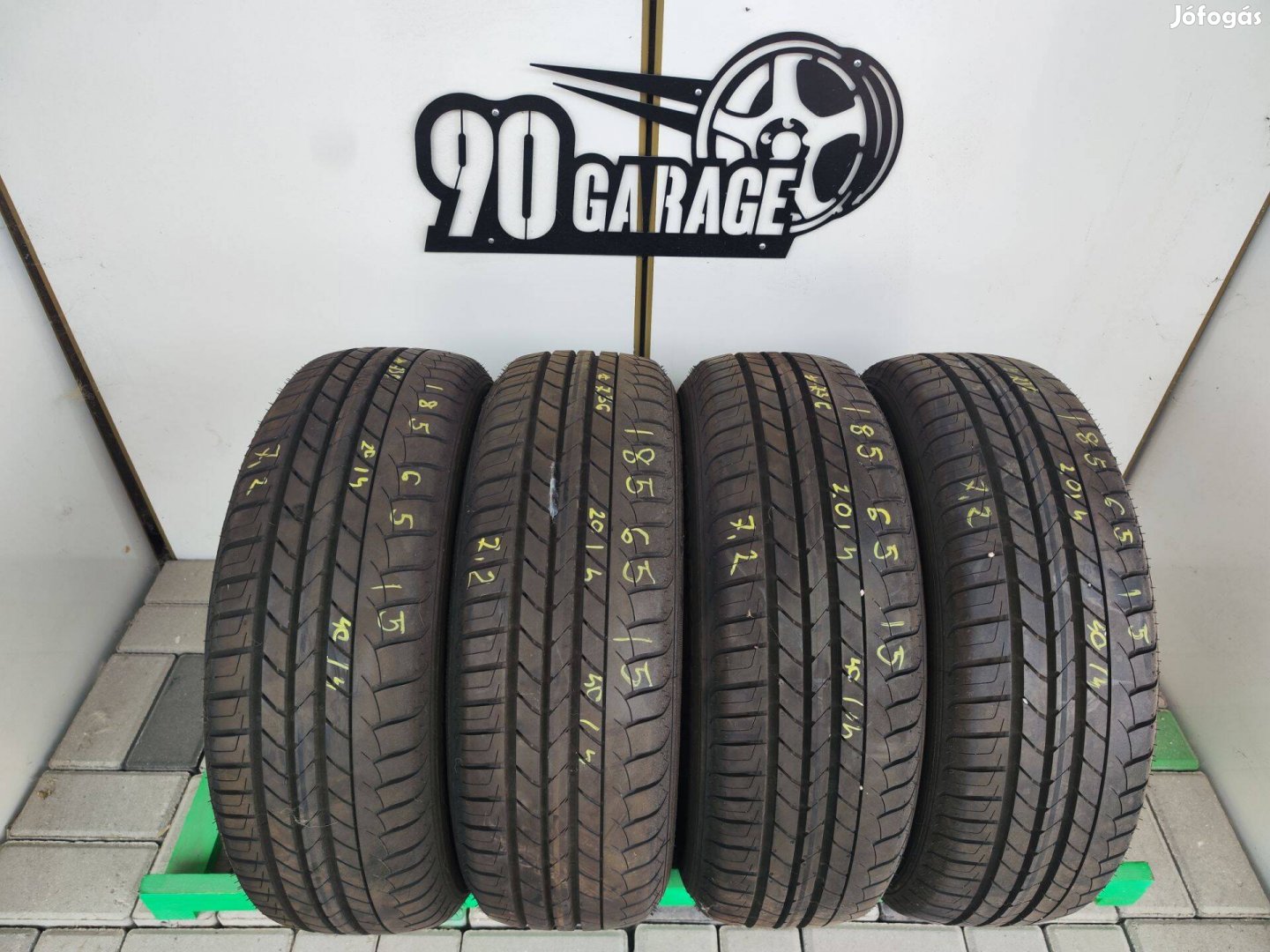 185/65 R15 Goodyear 4db Nyárigumi 90Garage #736