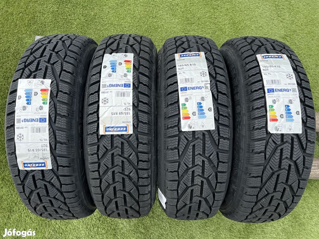 185/65 R15 Sebring Snow 92T ÚJ téli gumi 1 év kátyú garanciával