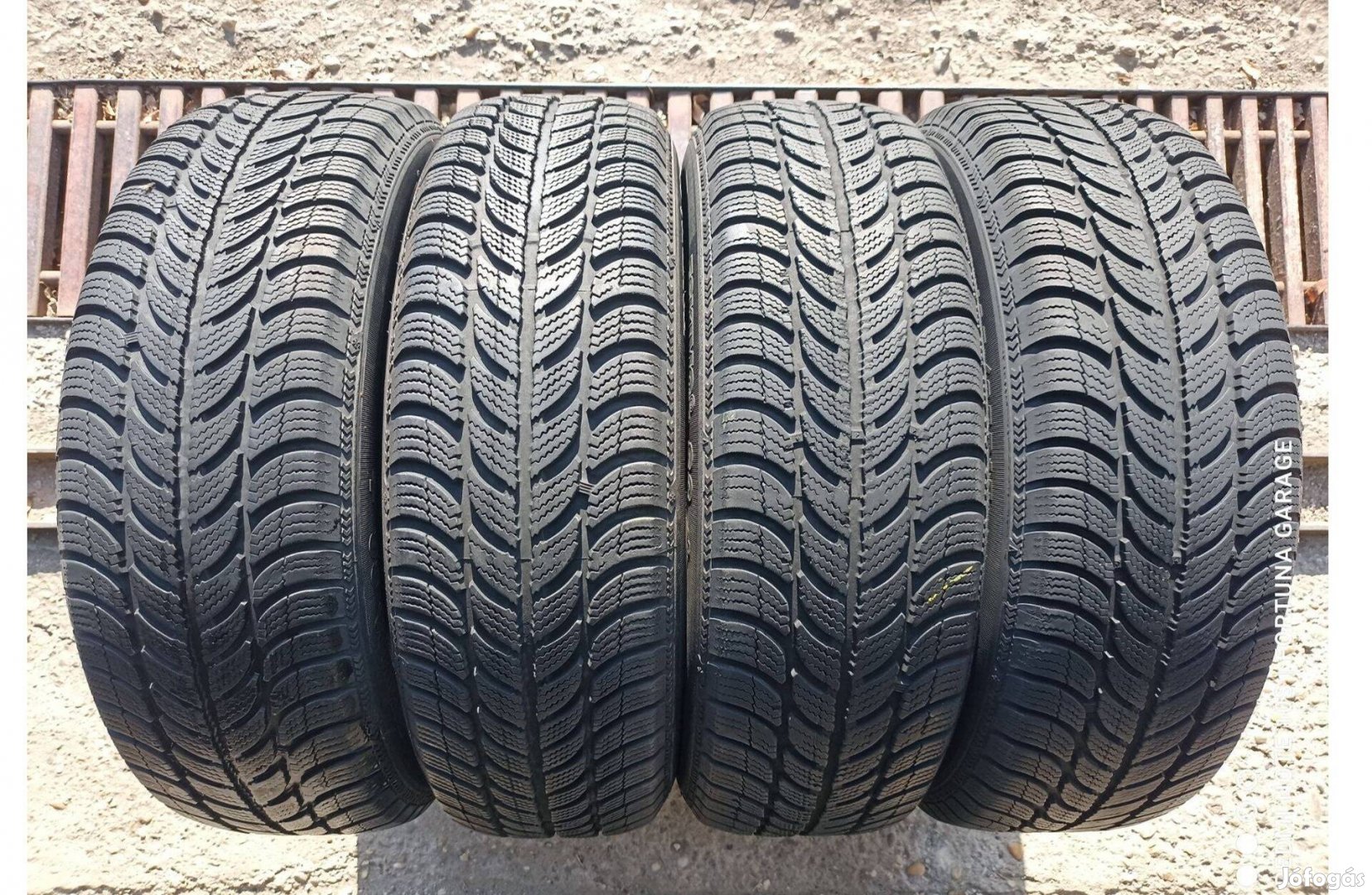 185/65 R15" Sava használt téli garnitúra