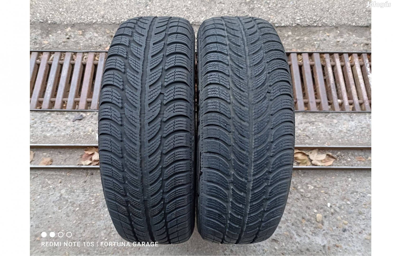 185/65 R15" Sava használt téli gumik