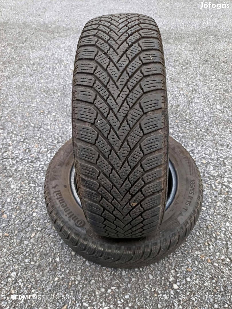 185/65 r15 2db Continental téli gumi eladó