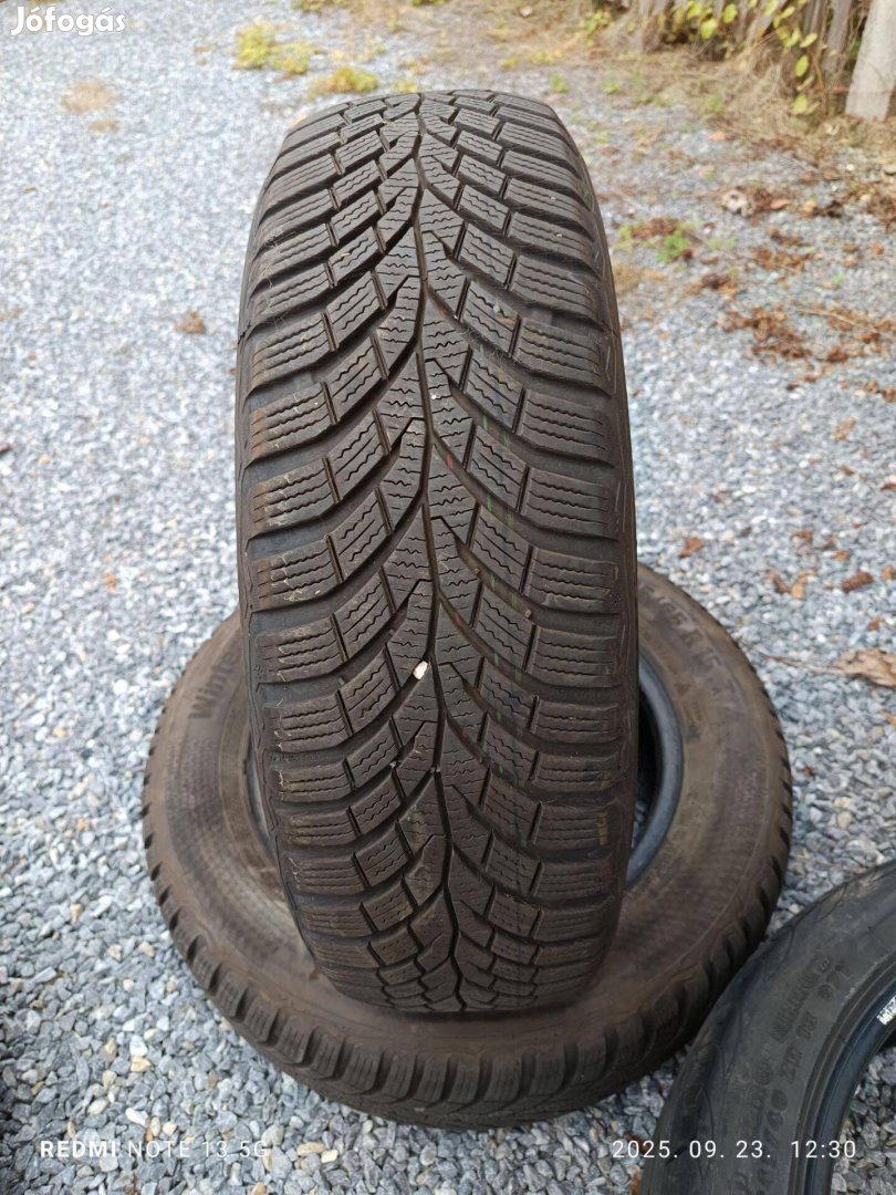 185/65 r15 3éves 80%os 2db Continental téli gumi eladó