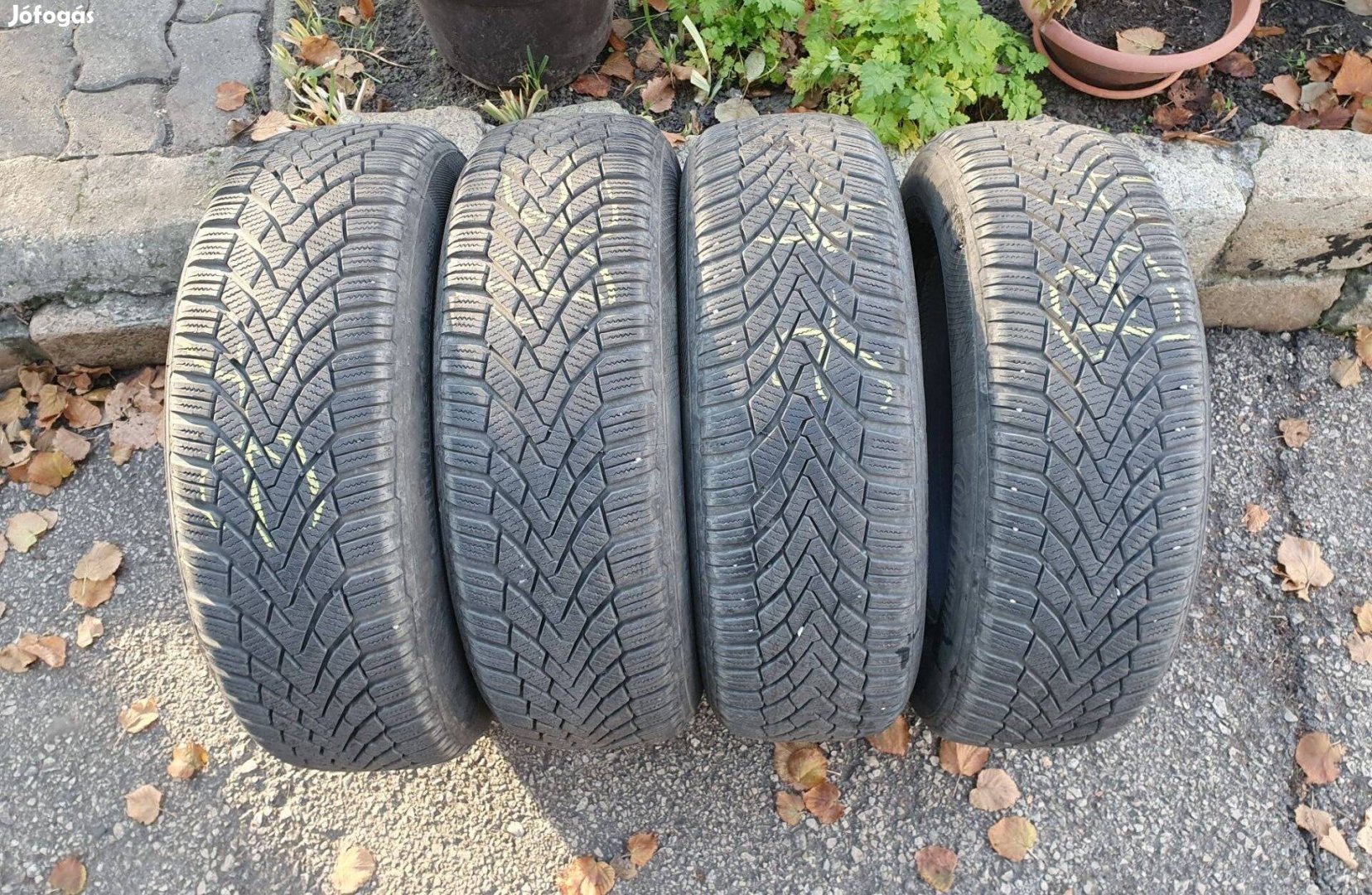 185/65 r 15 Continental téli gumi 4db 15" Jó állapotban