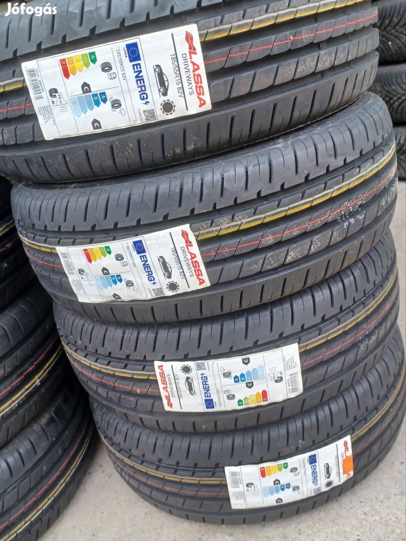 185/65r14 nyári 4db Új Lassa 