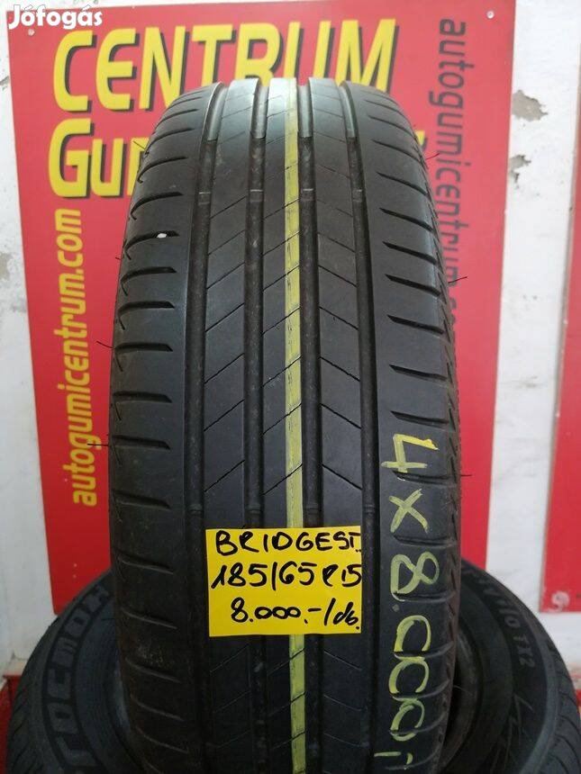185/65r15 használt nyári gumi Bridgestone 4db 8.000 Ft