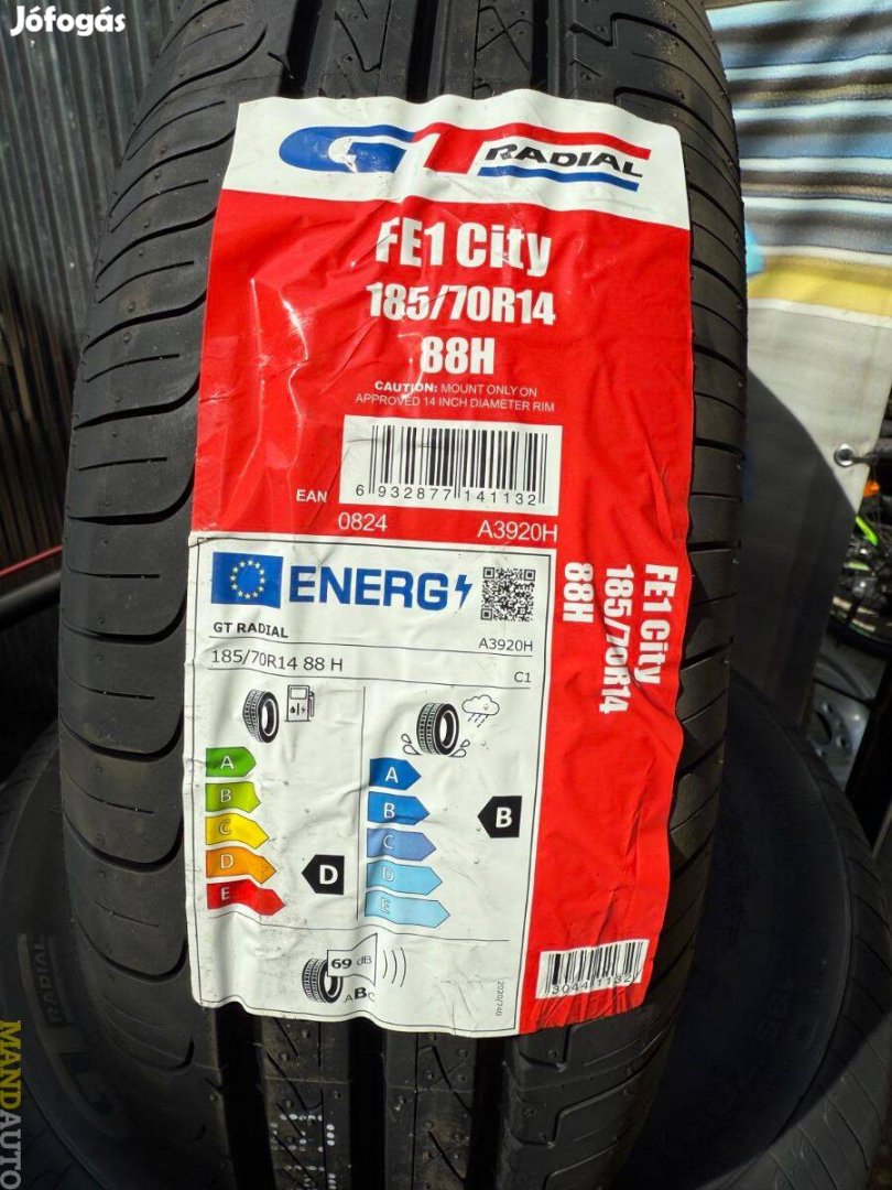 185/70R14 Gtradial FE1 City,Új nyárigumi