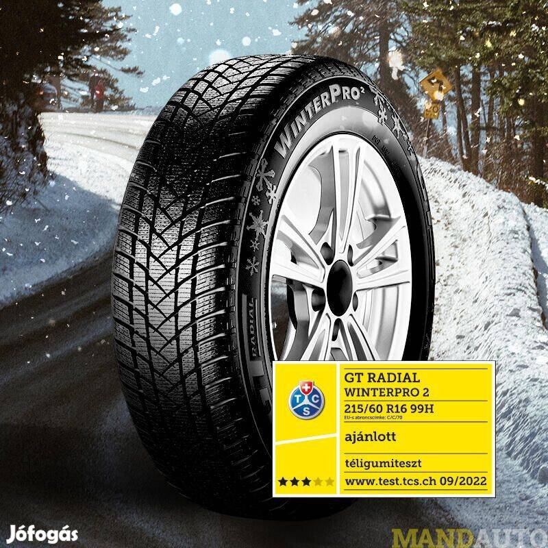 185/70R14 Gtradial Winterpro2,Új téligumi