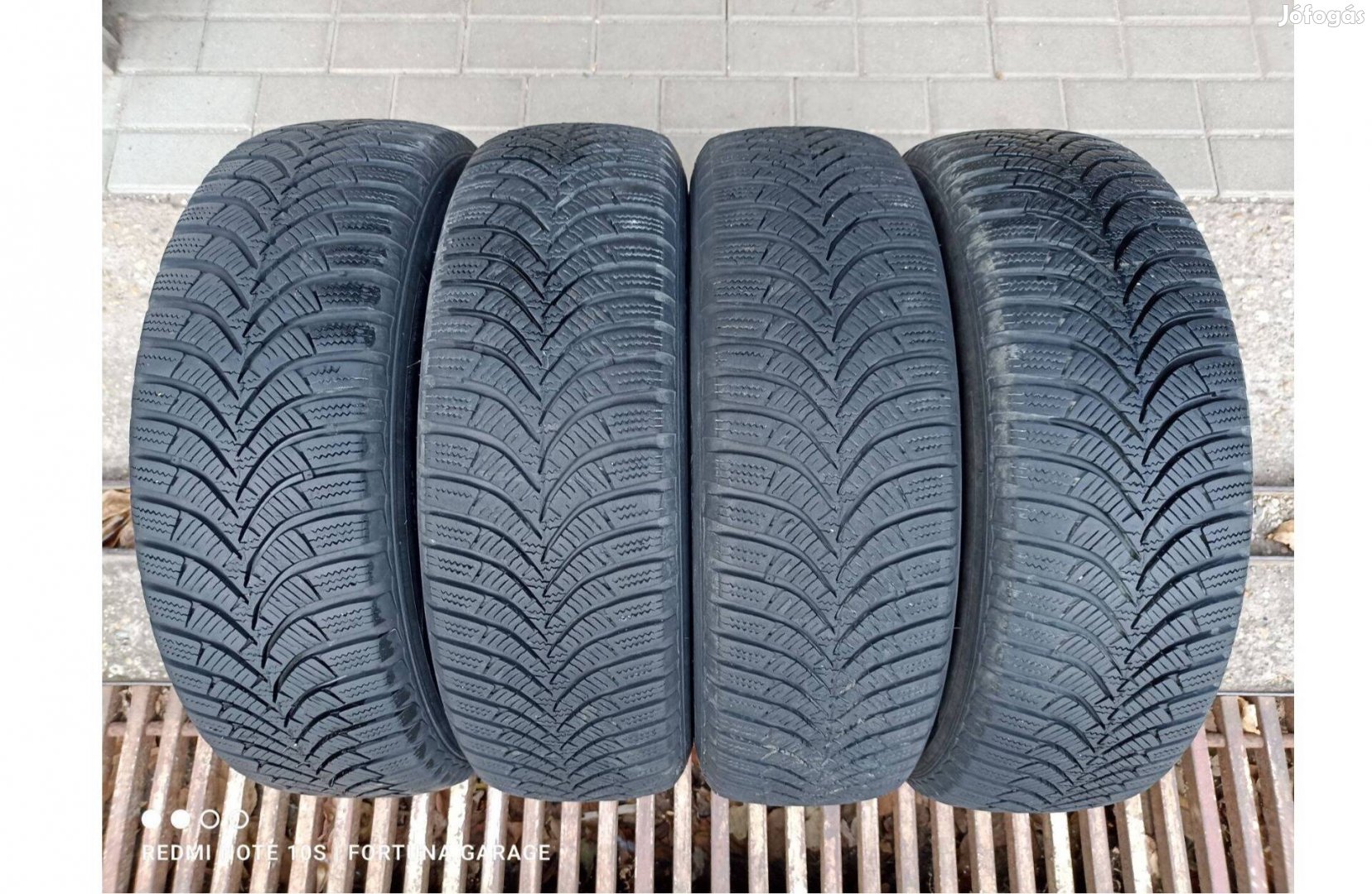 185/70 R14" Hankook használt téli garnitúra