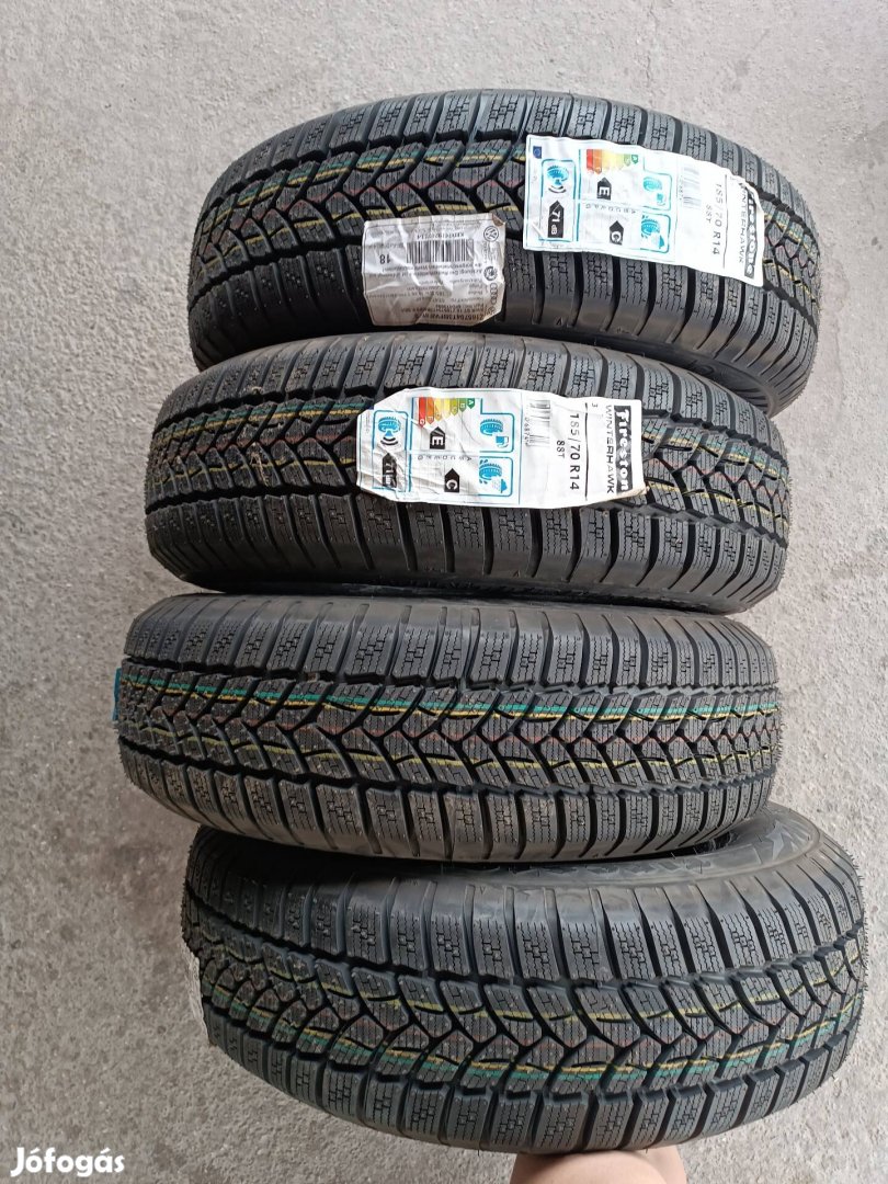 185/70 r14 88T Firestone Winterhawk téli gumi garnitúra 