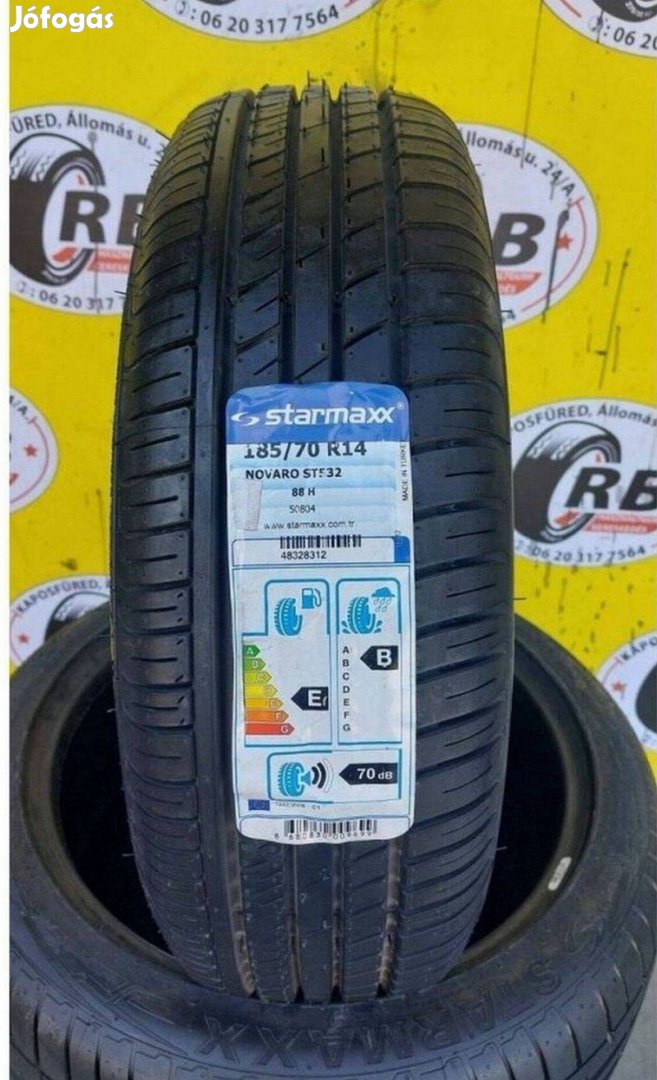 185/70r14 Starmaxx Új nyarigumi,,Évjarat:2018 14 500 Ft/db