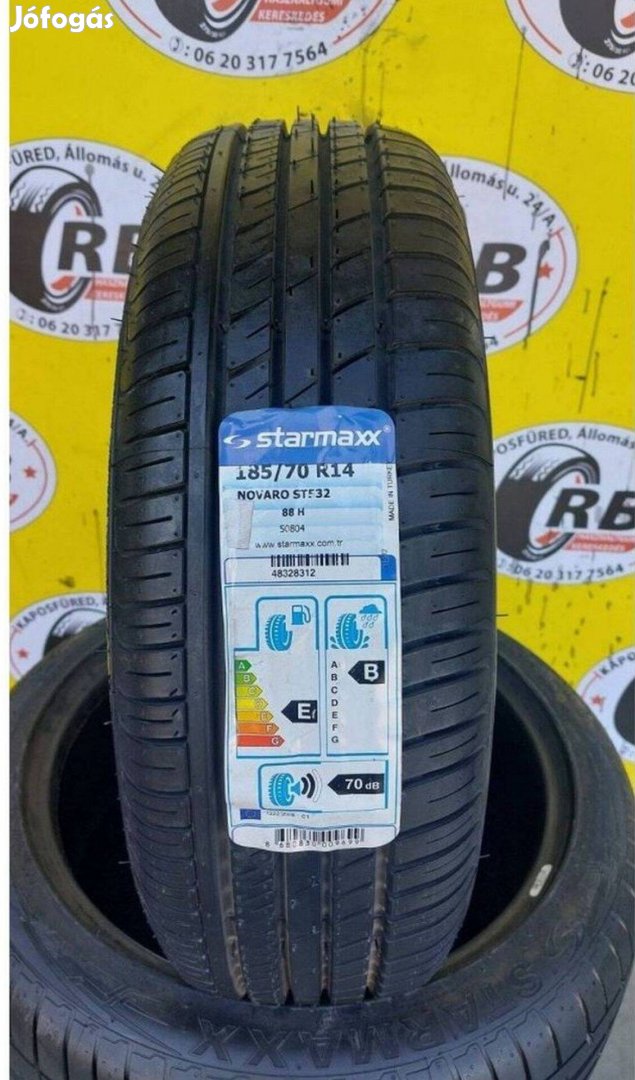 185/70r14 Starmaxx Új nyarigumi,,Évjarat:2018 14 500 Ft/db