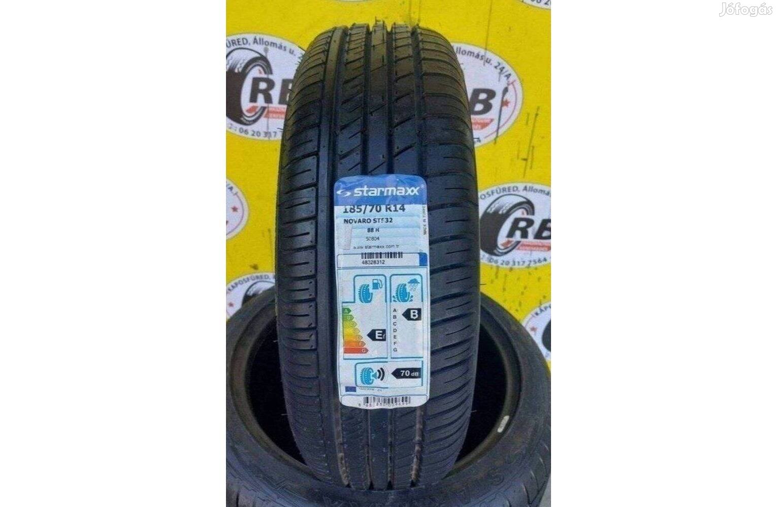 185/70r14 Starmaxx Új nyarigumi,,Évjarat:2018 14 500 Ft/db