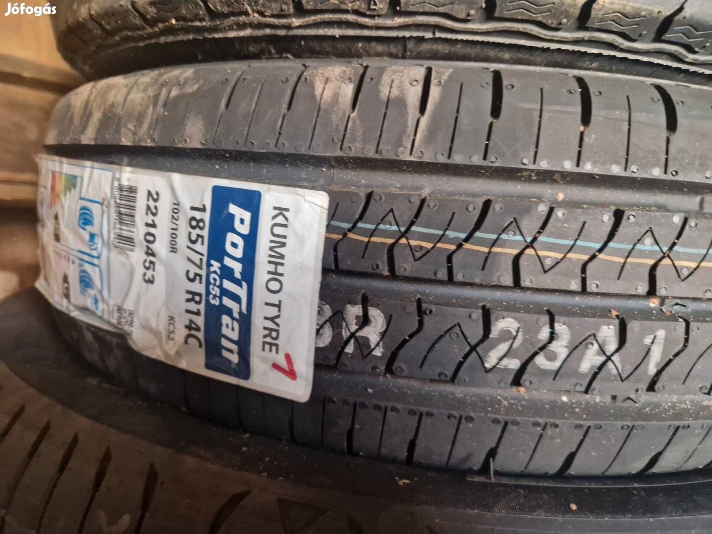 185/75r14C Kumho 1db új nyari