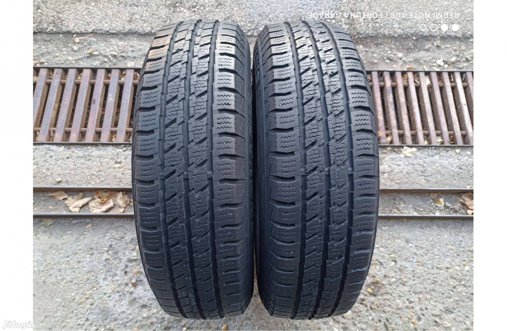 185/80 R14"C Barum használt teherautó gumik