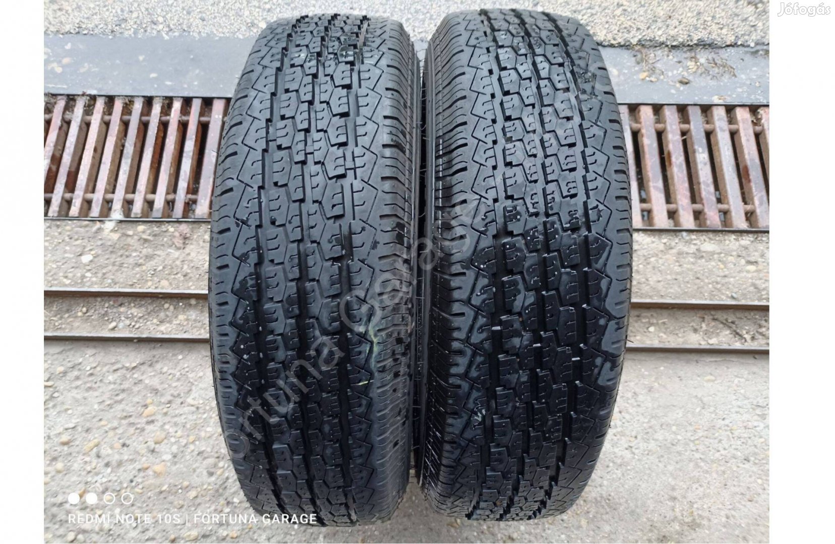 185 R14"C Security használt teherautó gumik