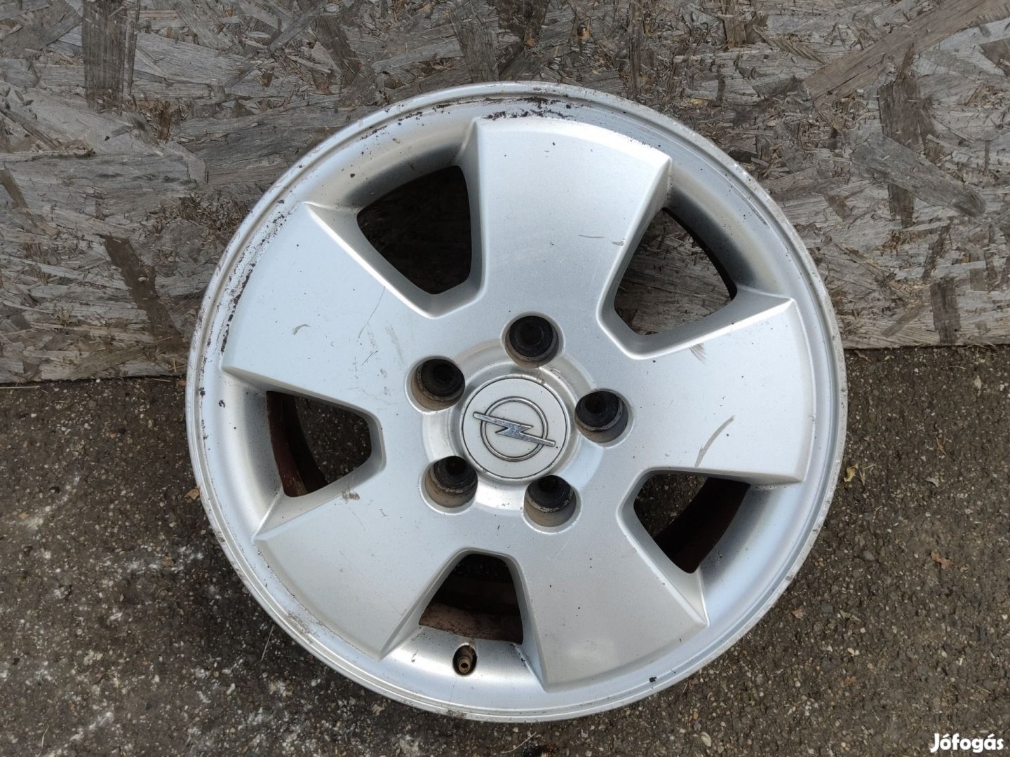 186446 Opel Astra G 1998-2008 15"-os alufelni (1db) a képen látható