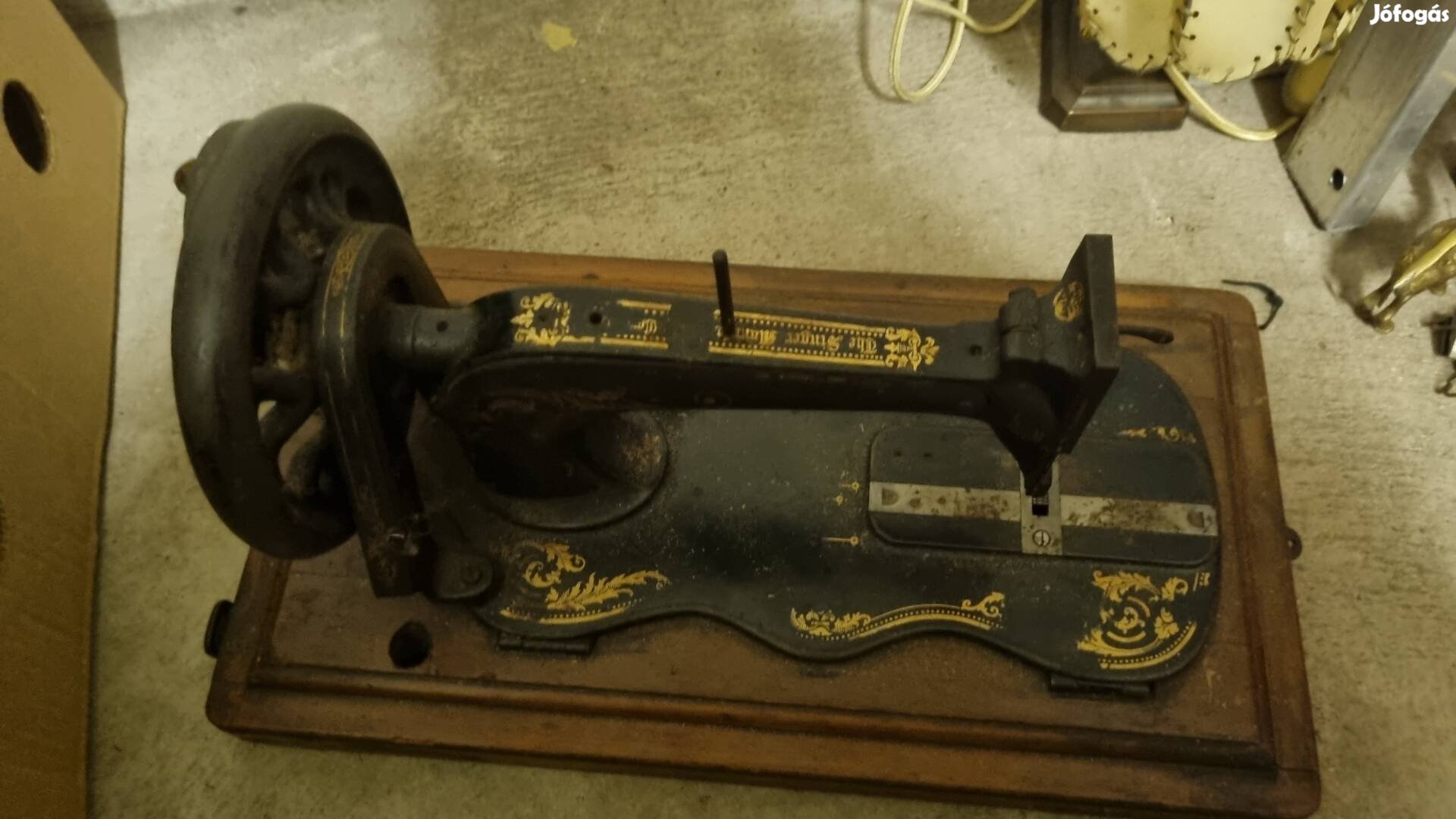 1865-ös Singer varrógép eladó