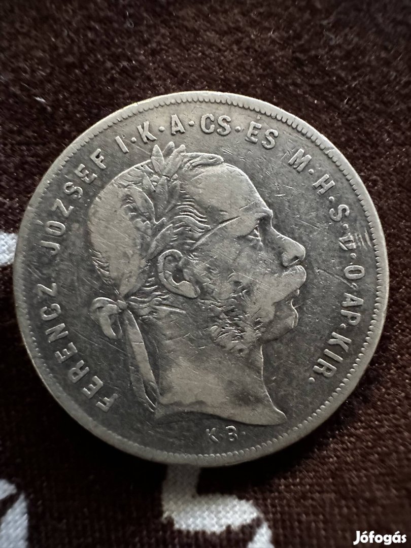 1878 ezüst 1 forint Ferenc József 