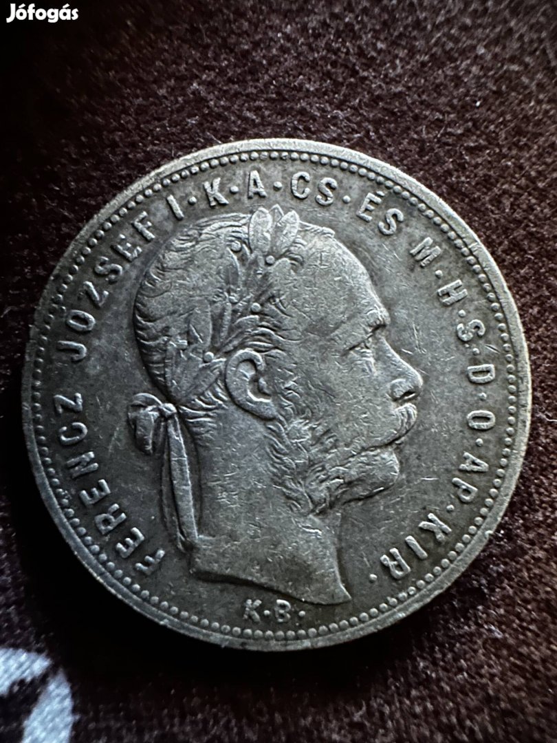 1881 ezüst 1 forint Ferenc József 