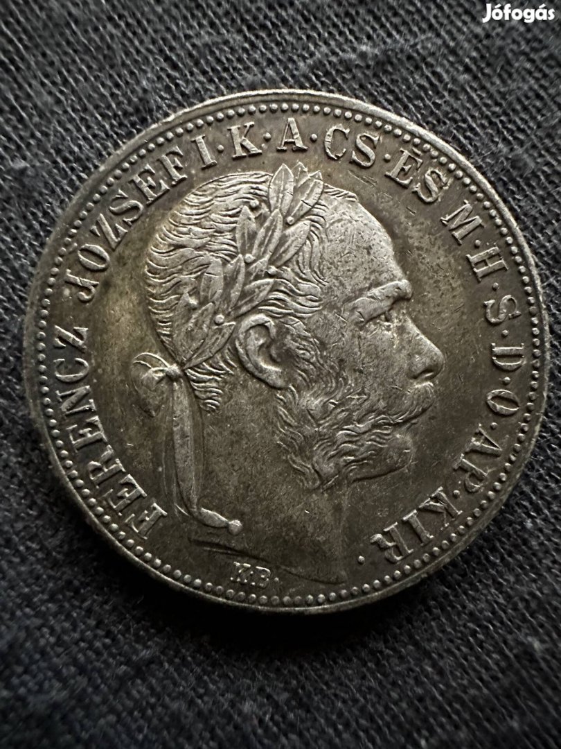 1884 1 Forint - Kb. - képek szerinti gyönyörű állapotban