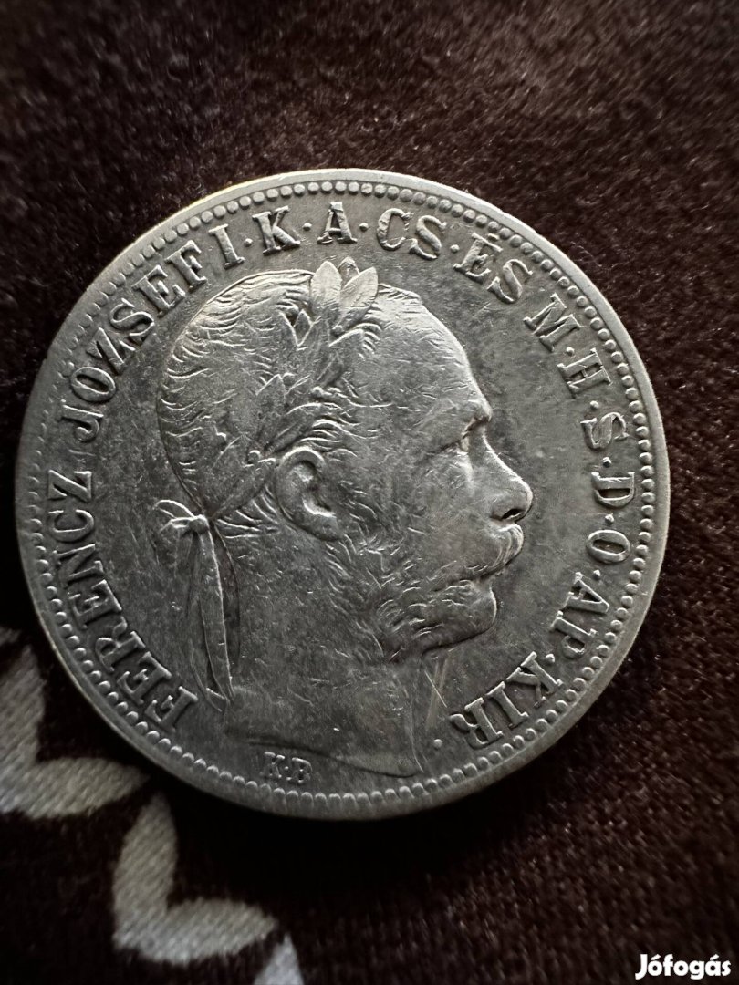 1892 ezüst 1 forint - Ferenc József - ritkább 