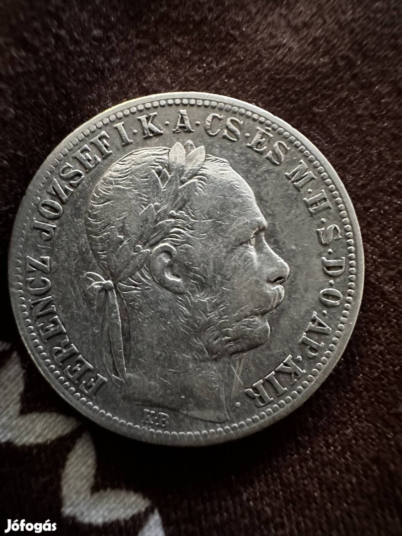 1892 ezüst 1 forint - ritkább