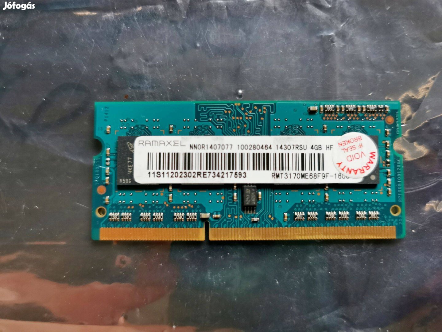 18/1 Remaxel RMT3170ME68F9F 4gb 3 hónap garancia PC3 DDR3 ram memória