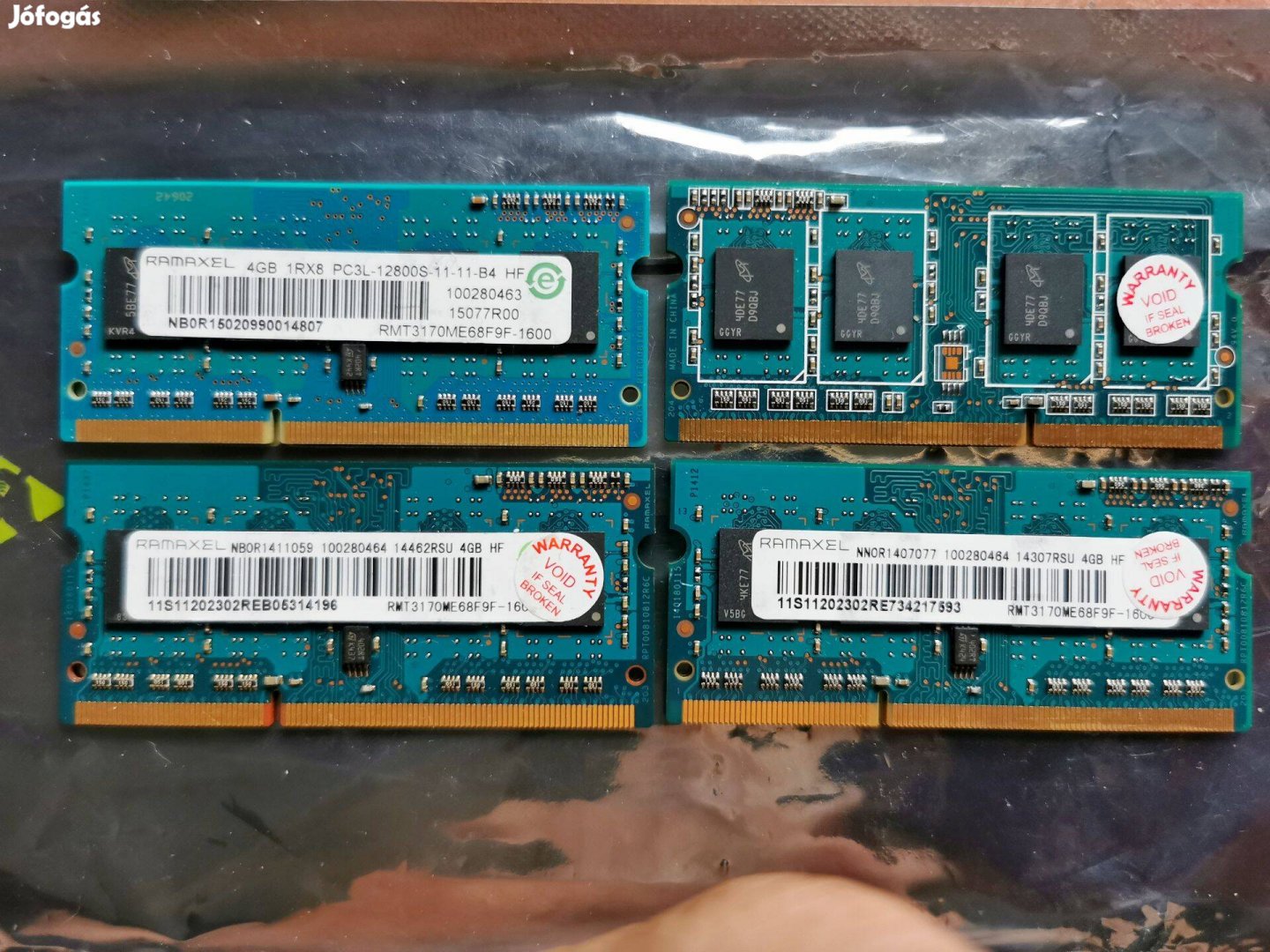 18/3 Remaxel RMT3170ME68F9F 16gb 3 hónap garancia PC3 DDR3 ram memória