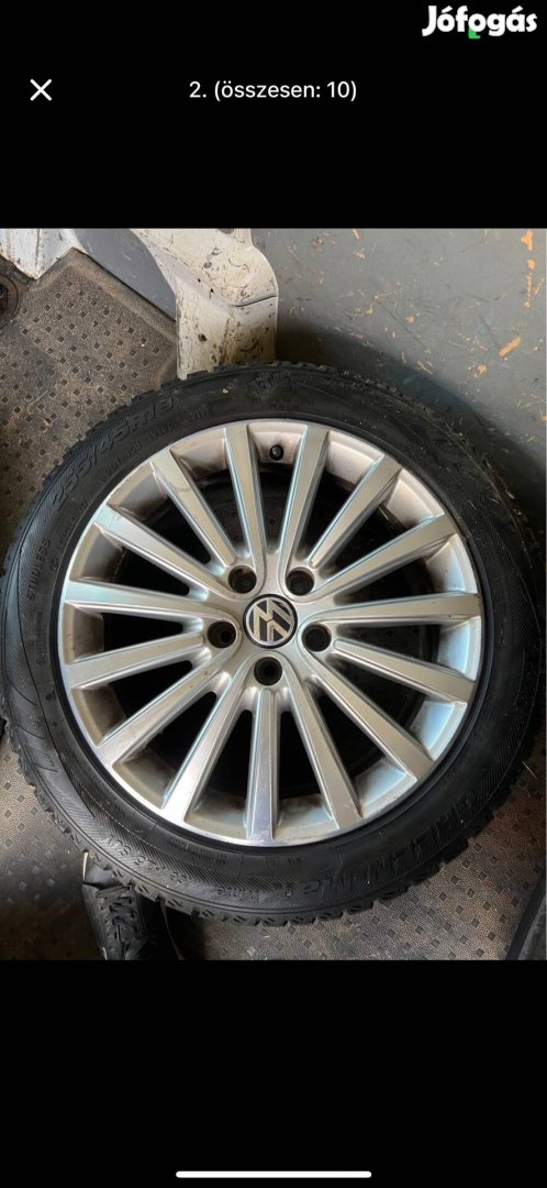 18 Gyari Volkswagen Transporter T5 T6 Alufelni Teligumikkal 5x120
