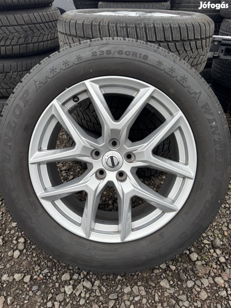 18 Gyári Volvo XC60  XC40 alufelni újszerű téligumi 5x108